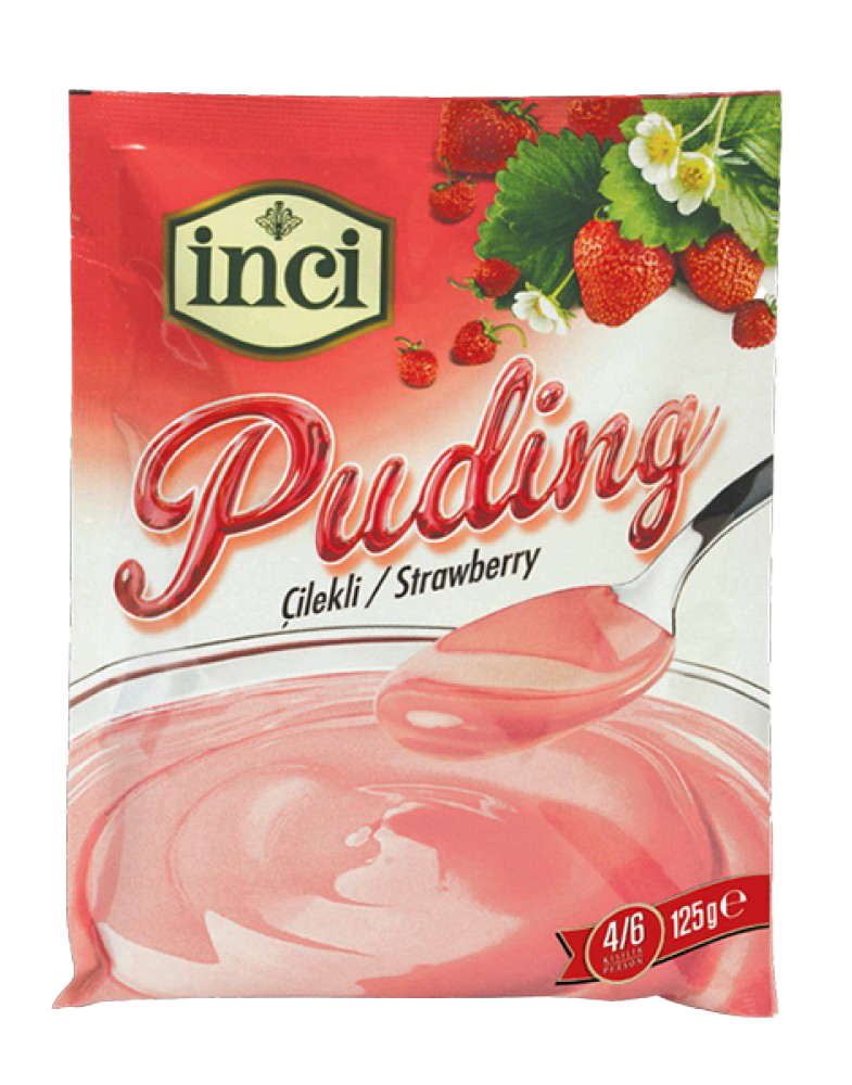 Çilekli Puding  125 gr.